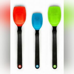 Dreamfarm Supoon+Mini Supoon Silicone Cooking Utensils Set Red